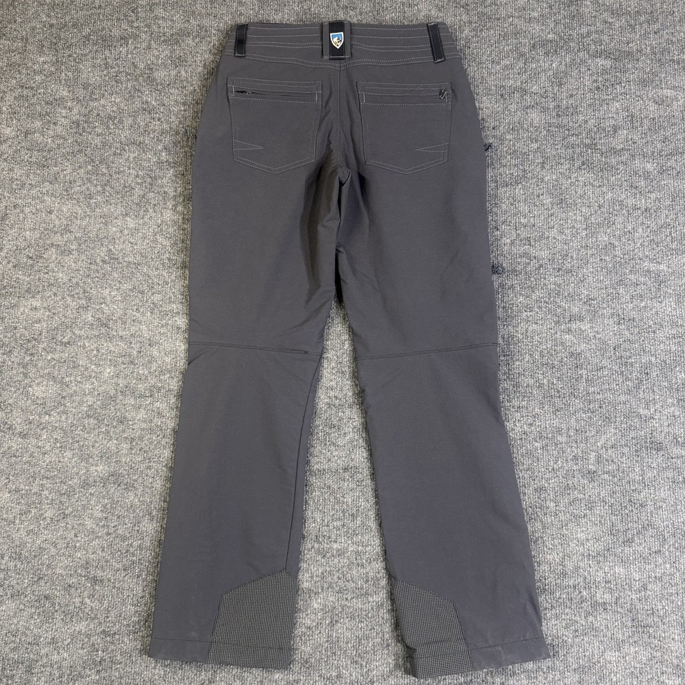 Kuhl Pants Womens 2 Short Gray Stretch Outdoor Hiking Trail Utility Zip (28x28)